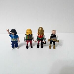 Lot of 4 Playmobil Figures Toys